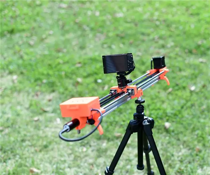 DIY Motorized Camera Slider: 9 Mga Hakbang (na may Mga Larawan)