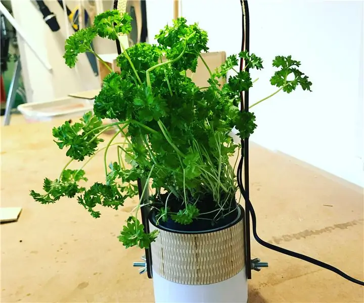 Minimalistiese Smart Planter