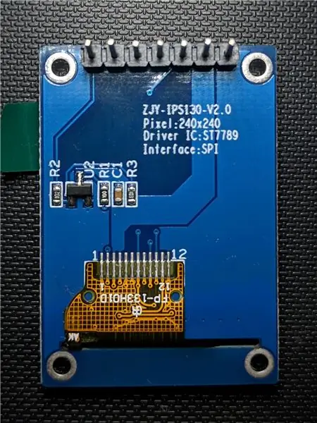 Dodajanje CS Pin v ST7789 1.3