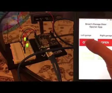 IPhone жана Arduino Garage Door Opener: 8 кадам