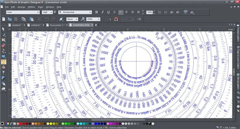 Afegir una escala de conversió mètrica extremadament útil a la part posterior