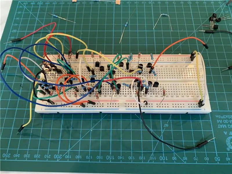 Test du circuit