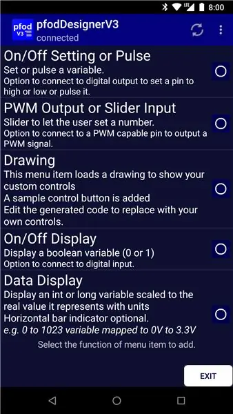 Menyu Dizaynı - PWM Led Control