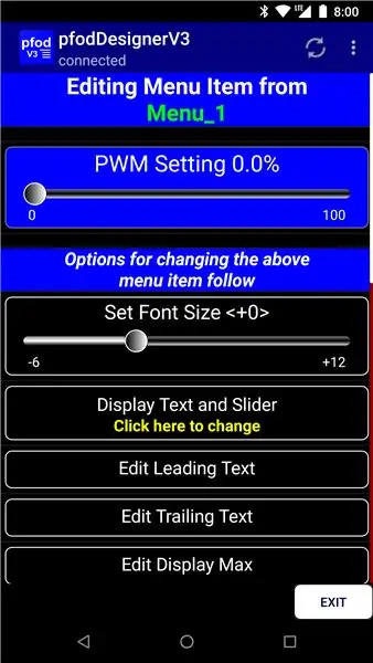 طراحی منو - PWM Led Control