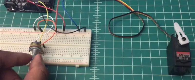 Servo Potentiometer Control