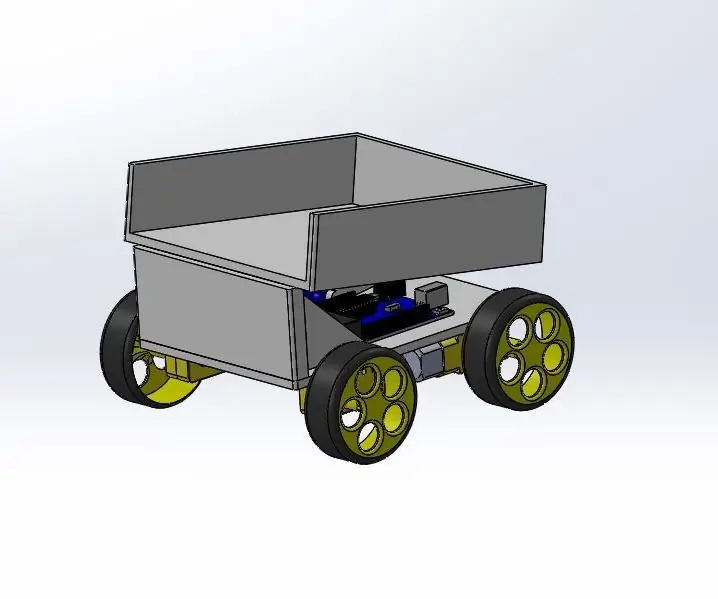 MiniFRC Power Up Dumpy McDumpsterface Vodič: 18 koraka