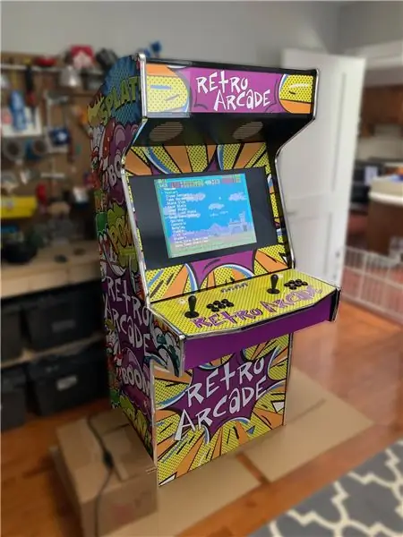 2-ተጫዋች Stand-Up Retro Arcade by Micro Center