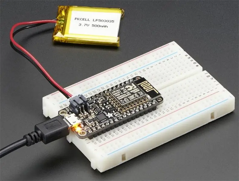 Installeer de Adafruit Huzzah Feather ESP8266 op Arduino IDE