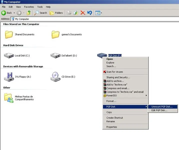 Unmouting Virtual Drive