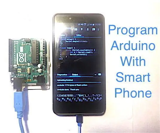 Program Arduino telefonnal: 3 lépés