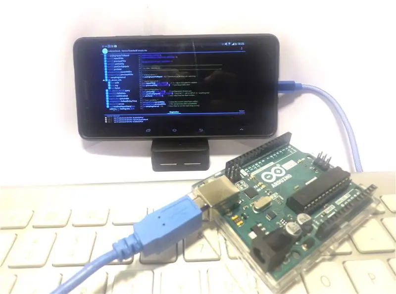 Program Arduino telefonnal