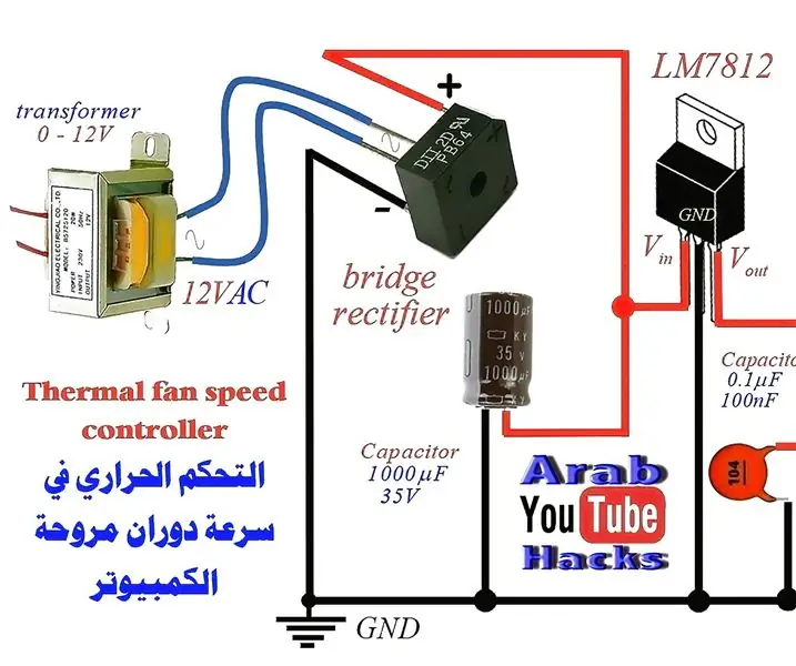 Thermal Fan Speed Controller: 4 Kauj Ruam