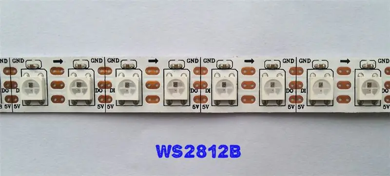 WS2801 en WS2811 / WS2812 penne