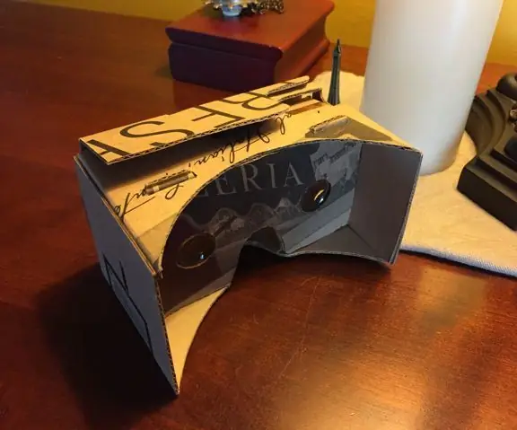 Google Cardboard 1.5 - Bedste af 1.0 + 2.0: 10 trin (med billeder)