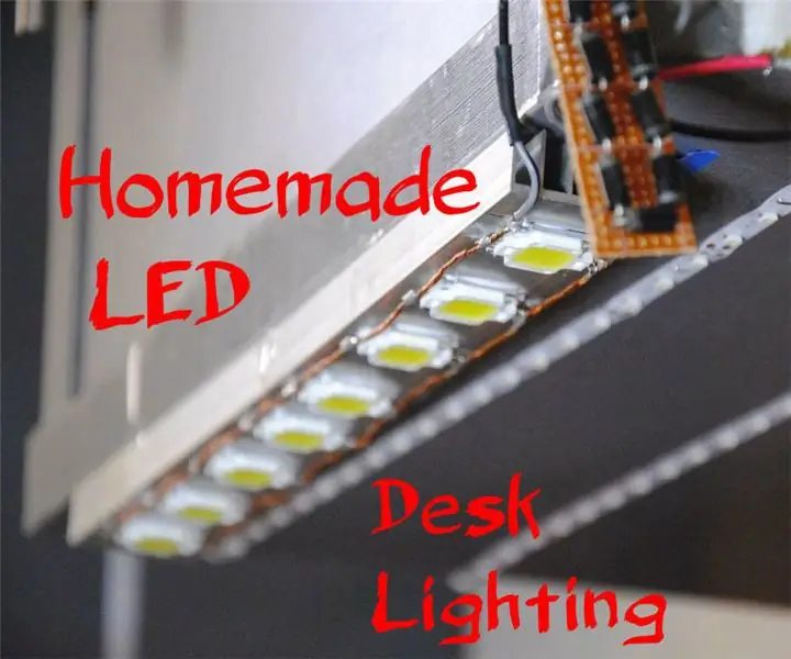 Crea la tua illuminazione da officina a LED dimmerabile!: 11 passaggi (con immagini)