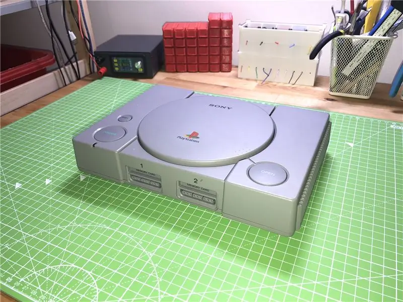 ჟოლო Pi Playstation Mod