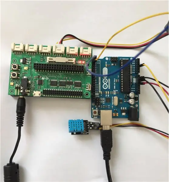 „Conexão“serijos „Arduino Com DragonBoard 410c“