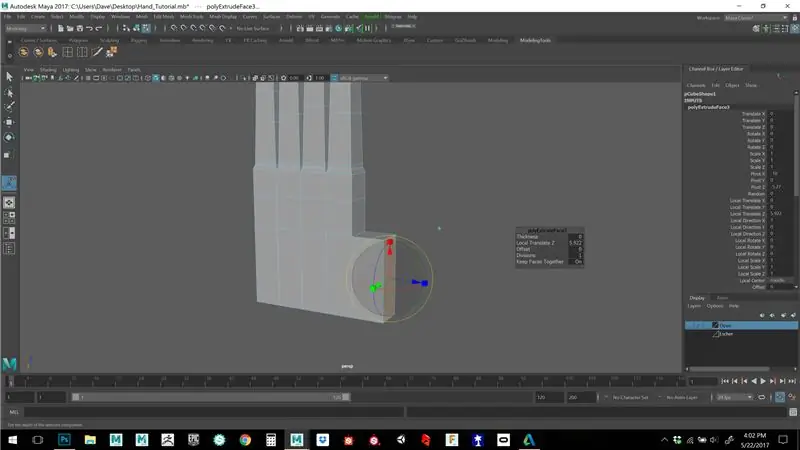 Extruder le pouce