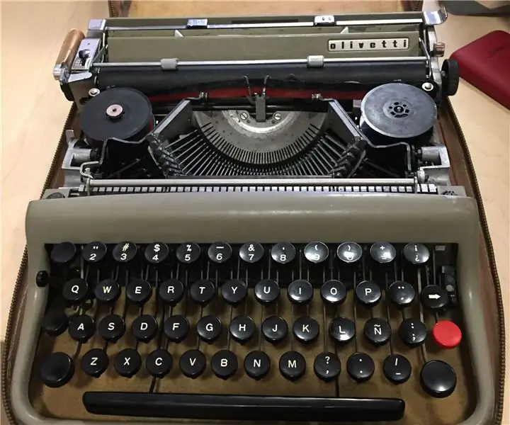 Восстановление пишущей машинки Olivetti: 6 шагов