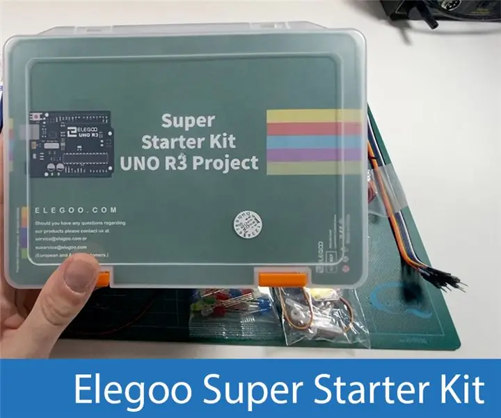 Преглед на Elegoo Super Started Kit Uno R3: 4 стъпки