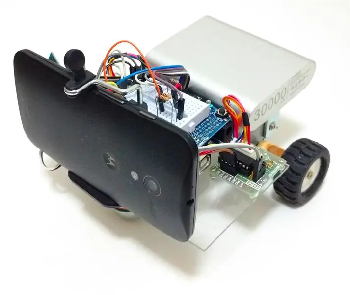 Wi-fi-styret FPV Rover Robot (med Arduino, ESP8266 og Stepper Motors)