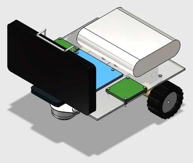 Robot Rover FPV controlat Wi-Fi (cu motoare Arduino, ESP8266 și Stepper)