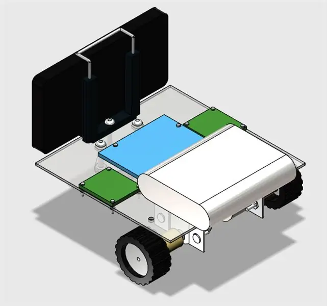 Robotski rover FPV Rover (z Arduino, ESP8266 in koračnimi motorji)