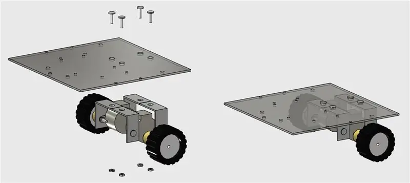 Assemblage de la structure