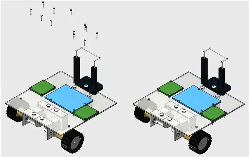 Ievietojiet ķēdes robotā