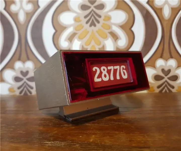 E-Ink YouTube Counter din anii 1970: 7 pași (cu imagini)