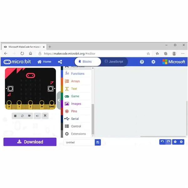 การเพิ่มส่วนขยาย Valenta ให้กับ MakeCode Editor