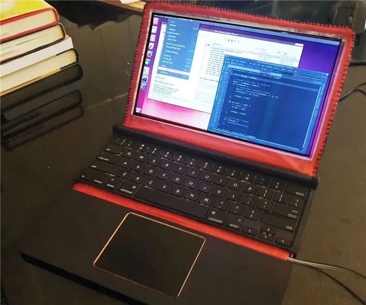 Flexibele laptop: 5 stappen (met afbeeldingen)