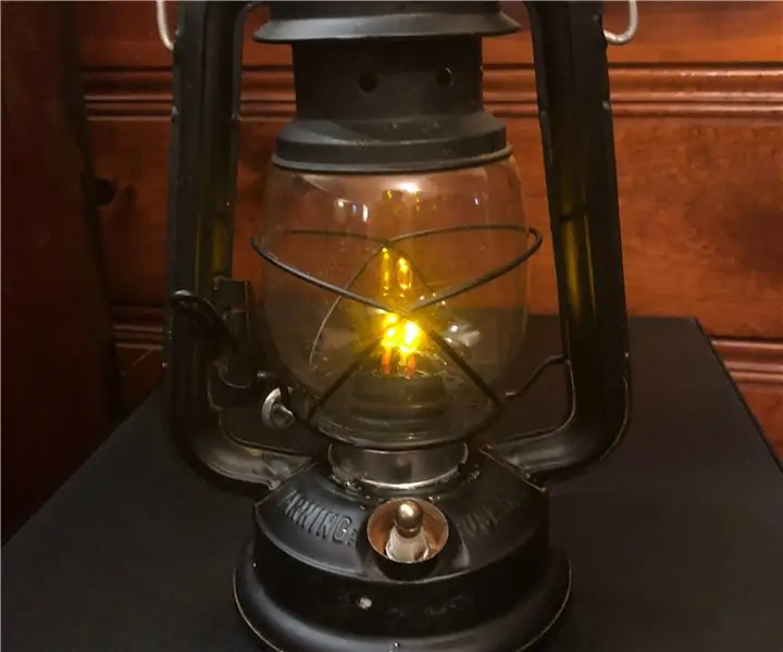 Převeďte lampu z petroleje na hořící LED: 3 kroky