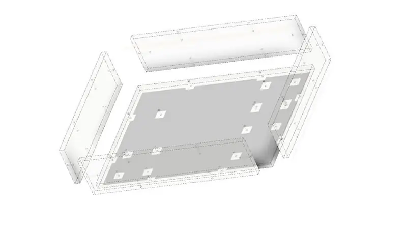 Plexiglass ሣጥን 8 ሚሜ