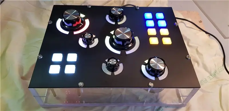 DIY MIDI CONTROLLER USB Plug & Play (UPGRADE NEOPIXEL RING)