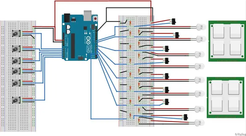 POTENTIOMETERS THIAB BUTTONS