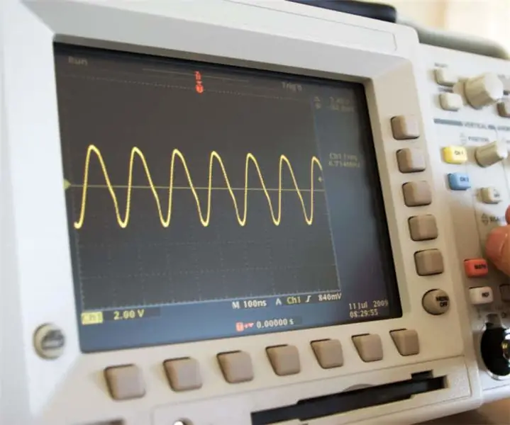 ASCII, Arduino ו- Oscilloscope: 3 שלבים