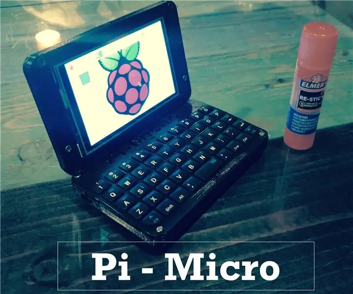 Джобен компютър с Linux: Pi-Micro: 13 стъпки (със снимки)