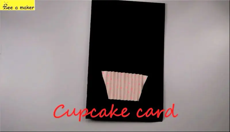 Et Cupcake Paper Circuit Card