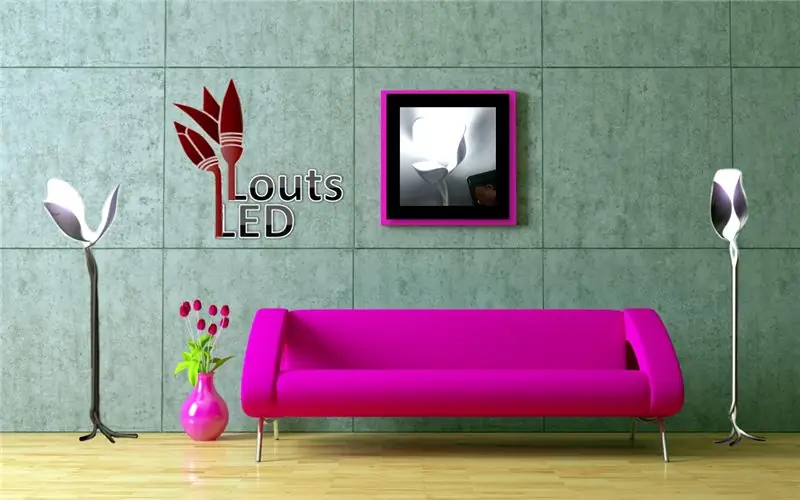 Λάμπα LED Lotus (Φυσικό περιβάλλον αειφορίας)