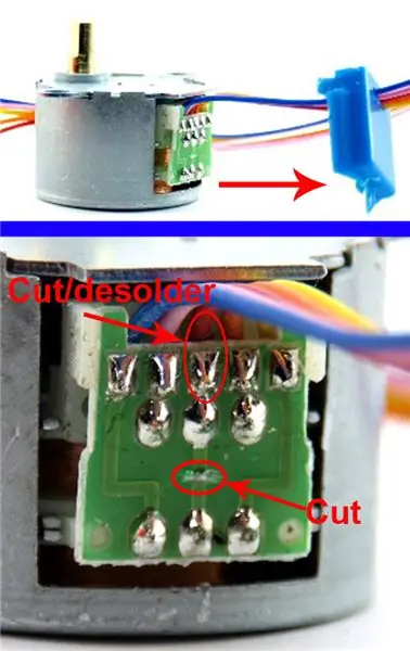 Step Motor Modifikasiyası