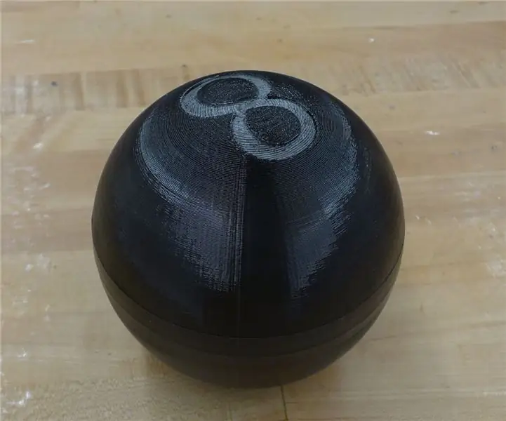 Magic 8 Ball : 5 étapes (avec photos)