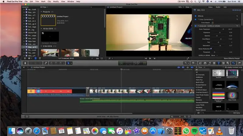 قم بتشغيل Final Cut Pro واستمتع