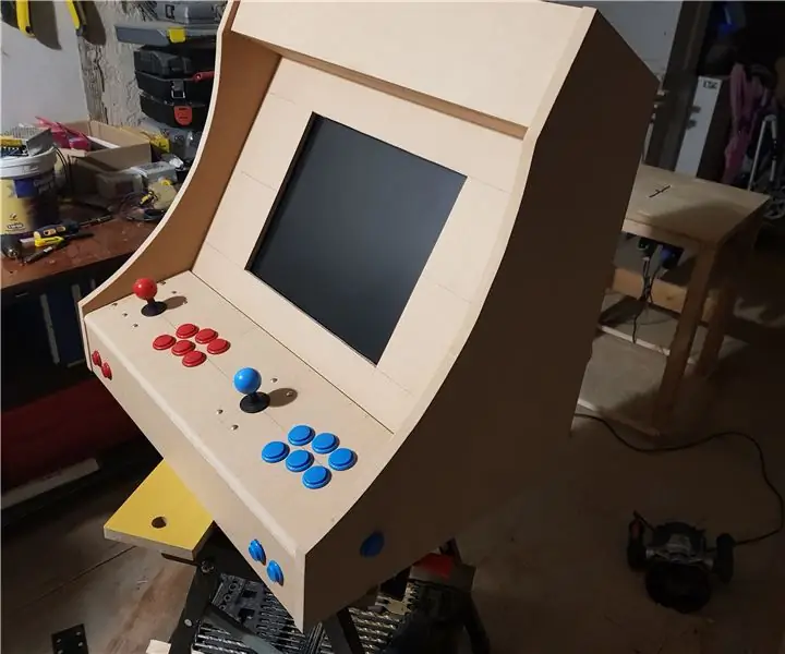 Bartop Arcade MDF + Framboise : 3 étapes