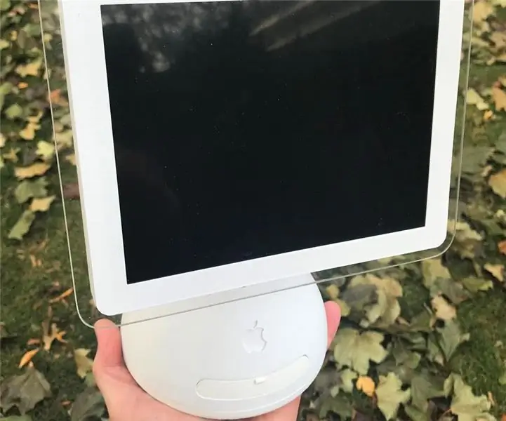 Плосък панел Mini IMac G4 - задвижван от NUC: 9 стъпки (със снимки)