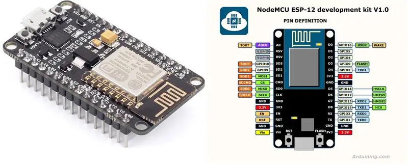 واي فاي ESP8266 NodeMcu ESP-12E