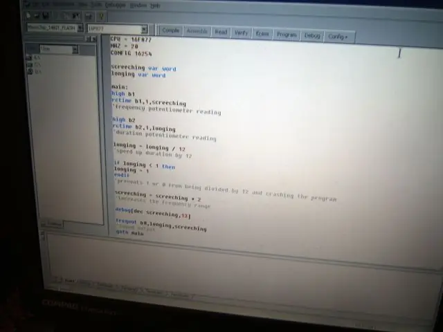 Programmer mikrokontrolleren