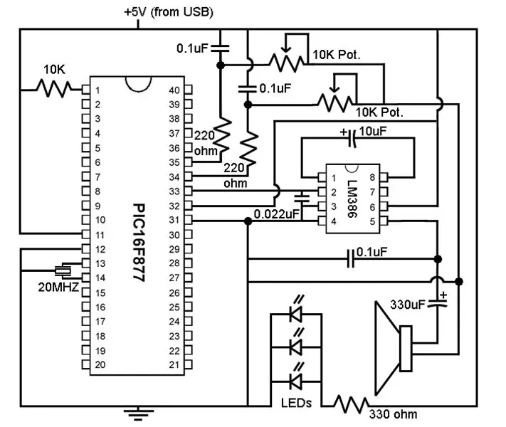 Construisez le circuit