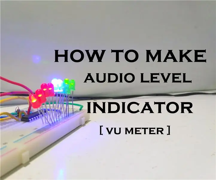 Comment faire un indicateur de niveau audio : 4 étapes