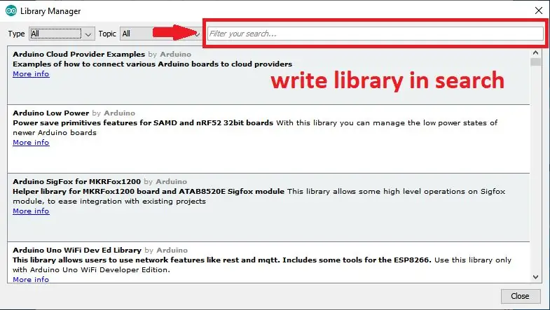 Arduino IDE का उपयोग करके पुस्तकालय जोड़ें